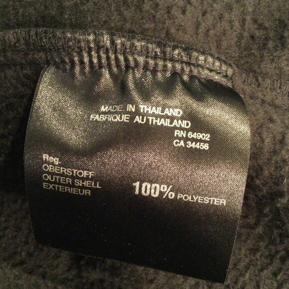 Spyder Vintage black oversized fleece jacket 12 - Picture 7 of 7